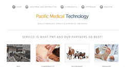 Desktop Screenshot of pacificmedicaltechnology.com